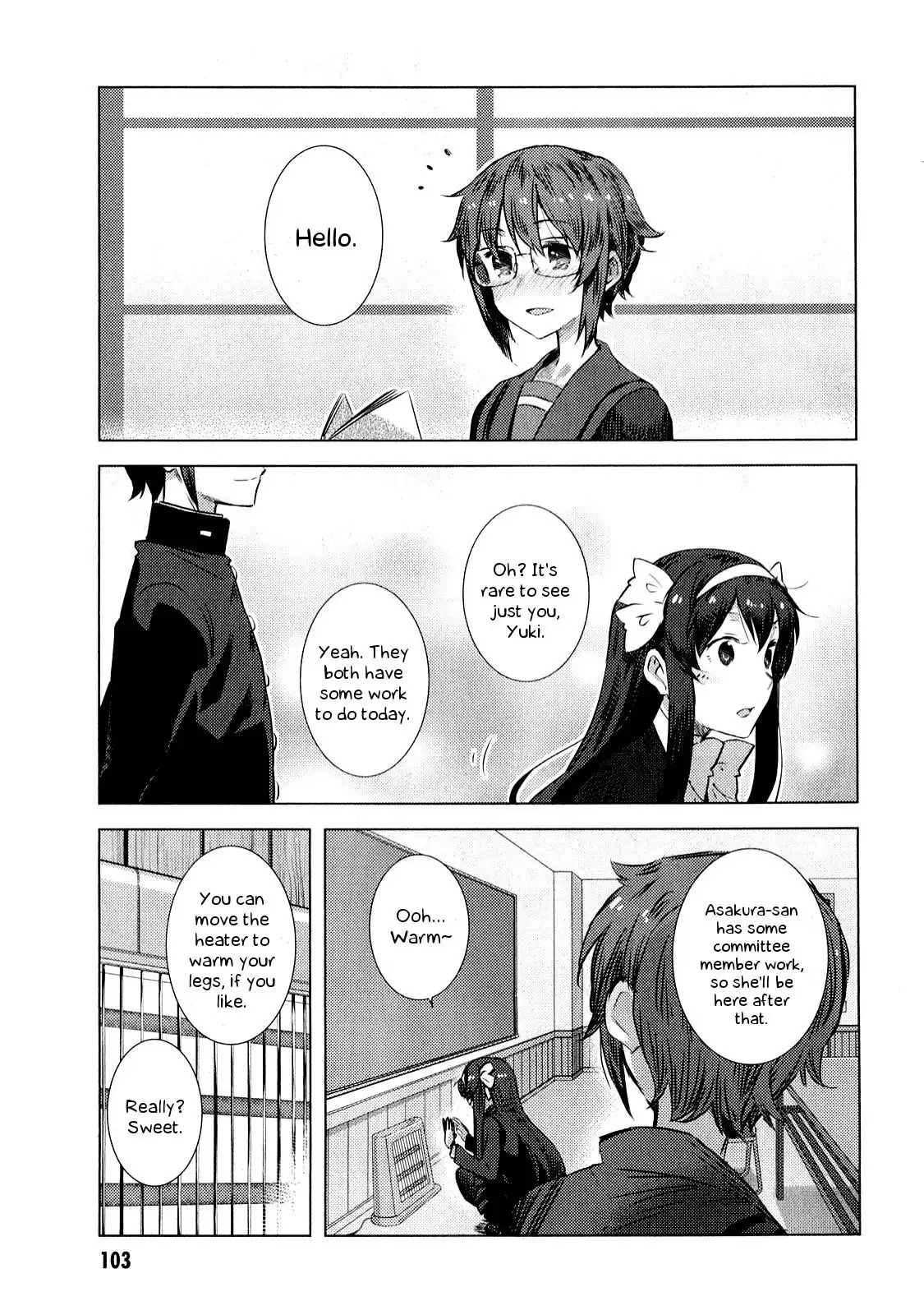 Nagato Yuki-chan No Shoushitsu Chapter 62 5